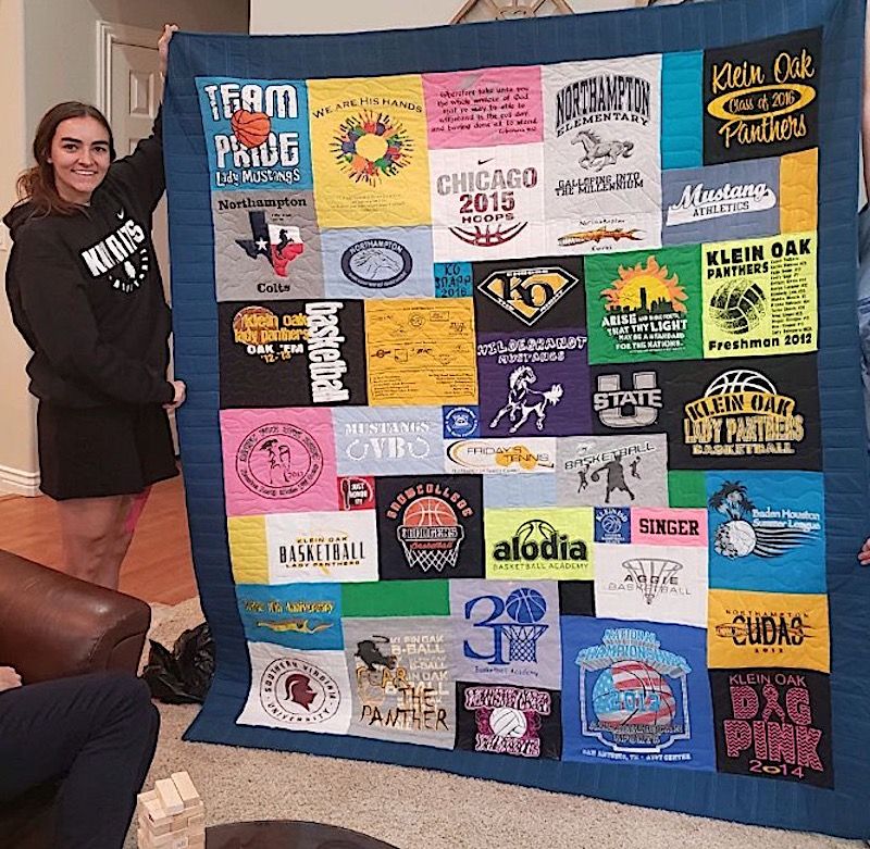 How Many Tshirts Can I Use in a Tshirt Quilt?